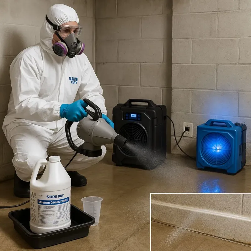 Sanitization and Odor Removal process in Dowagiac, MI