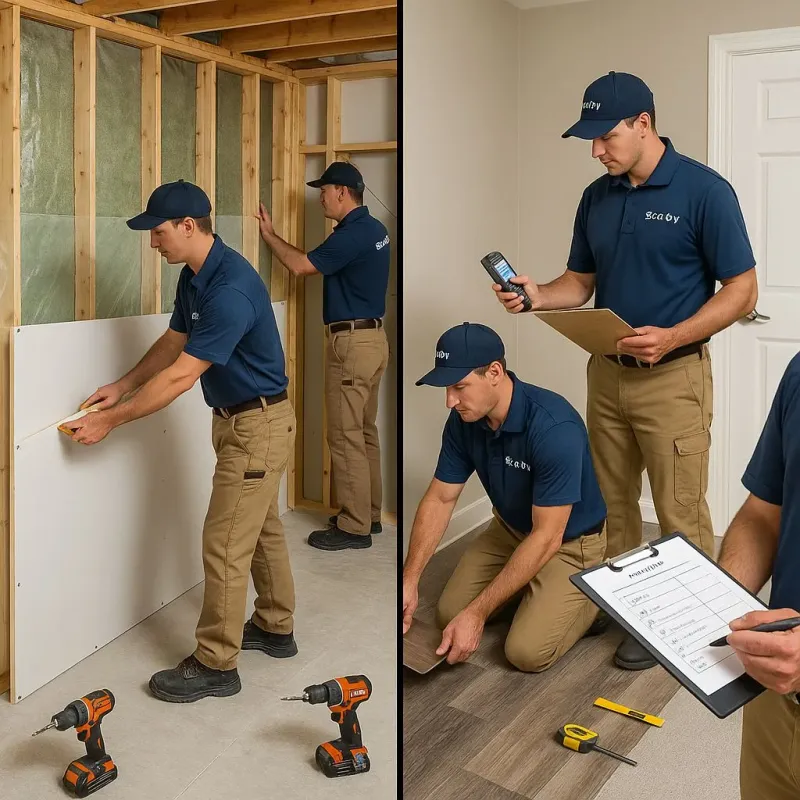 Repairs and Reconstruction process in Dowagiac, MI