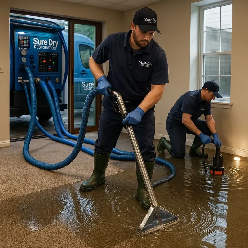 Water Extraction and Removal process in Dowagiac, MI
